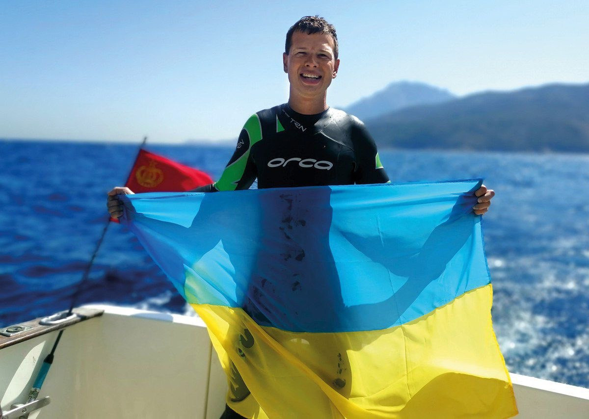 ULTRAOCEANMEN: український плавець-аматор Олексій Теряхін подолає 25 км задля збору на ЗСУ