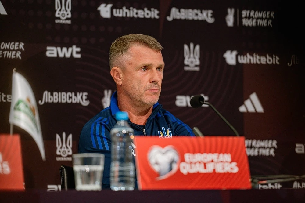 Сергій Ребров збірна України