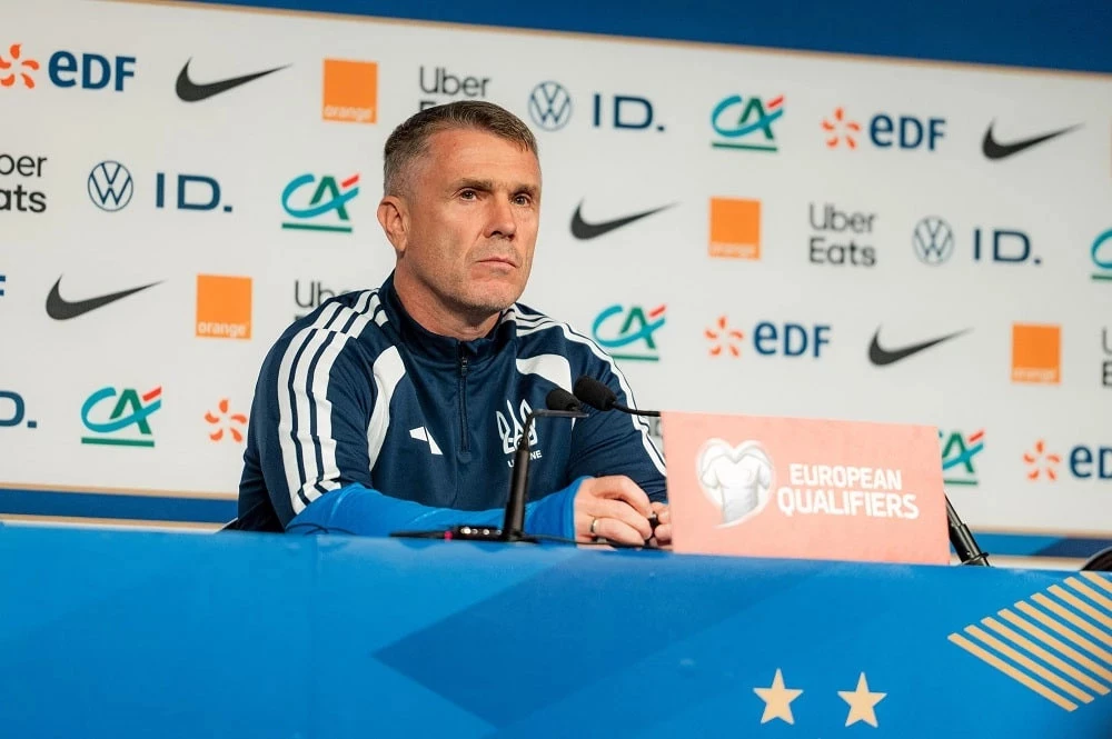 Сергій Ребров збірна України