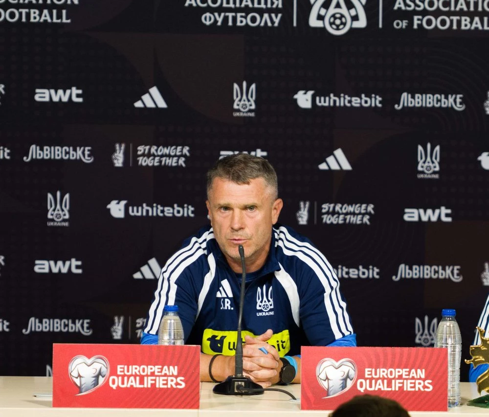 Сергій Ребров збірна України