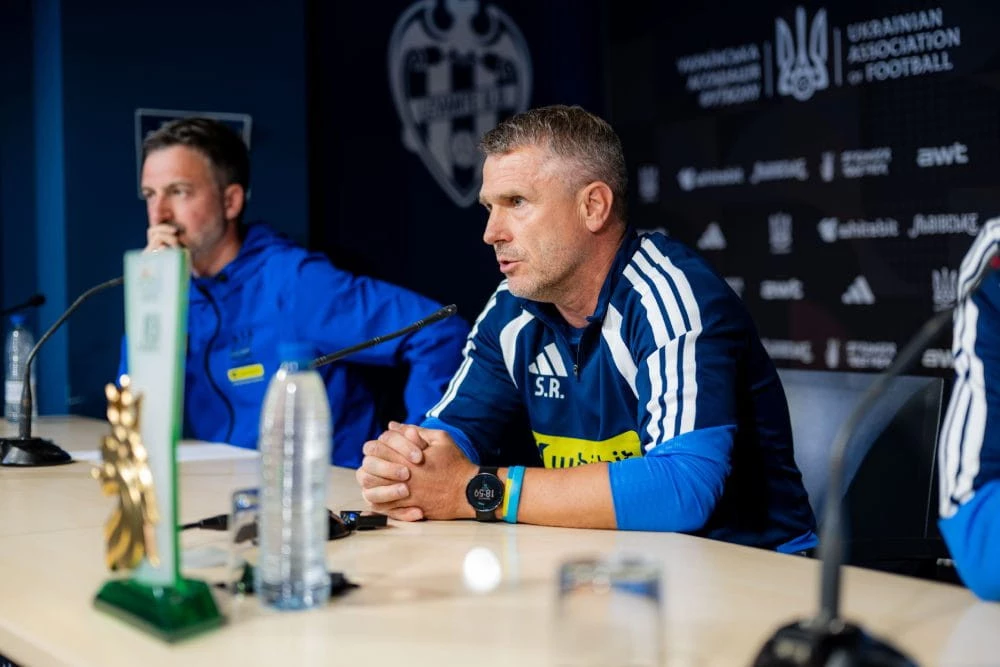 Сергій Ребров збірна України