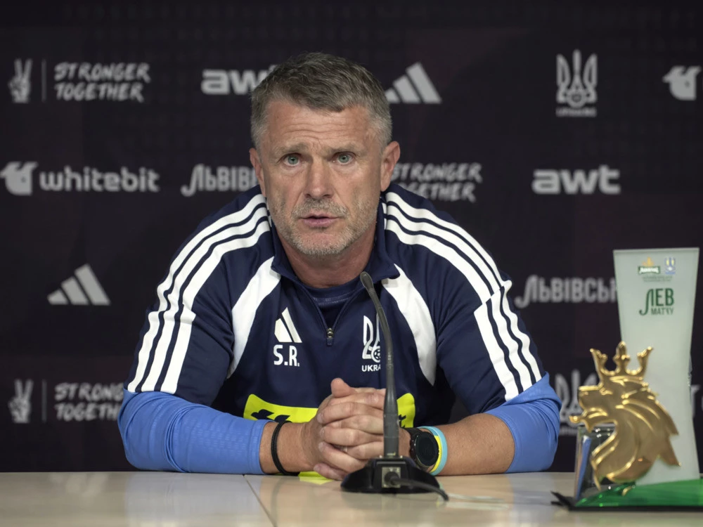 Сергій Ребров збірна України